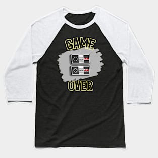 Game Over retro Baseball T-Shirt